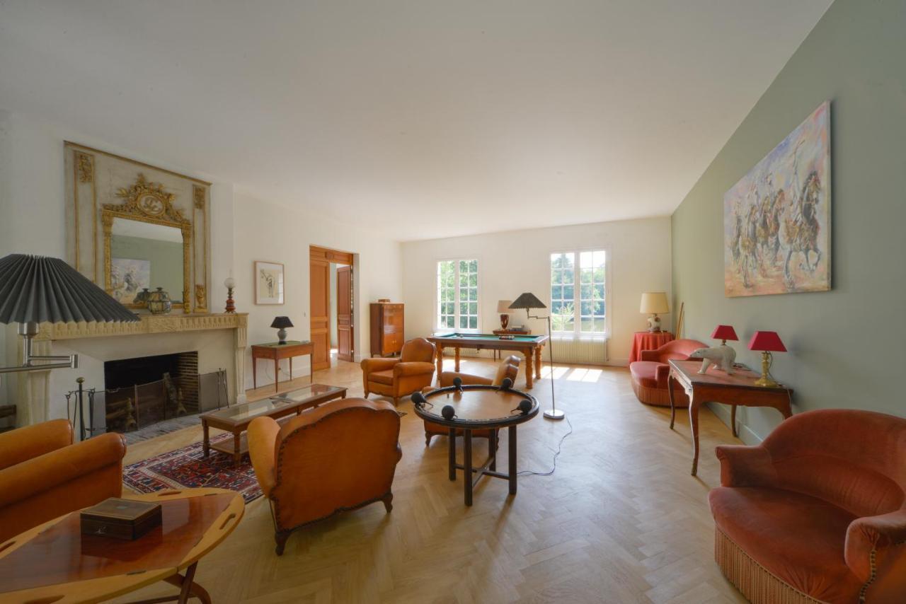 La Genetiere - Grande Maison Avec Etang En Sologne Mery-es-Bois المظهر الخارجي الصورة