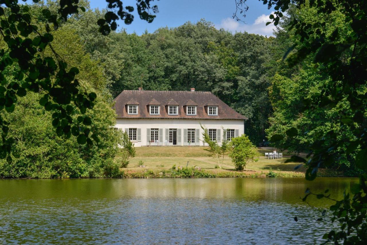 La Genetiere - Grande Maison Avec Etang En Sologne Mery-es-Bois المظهر الخارجي الصورة