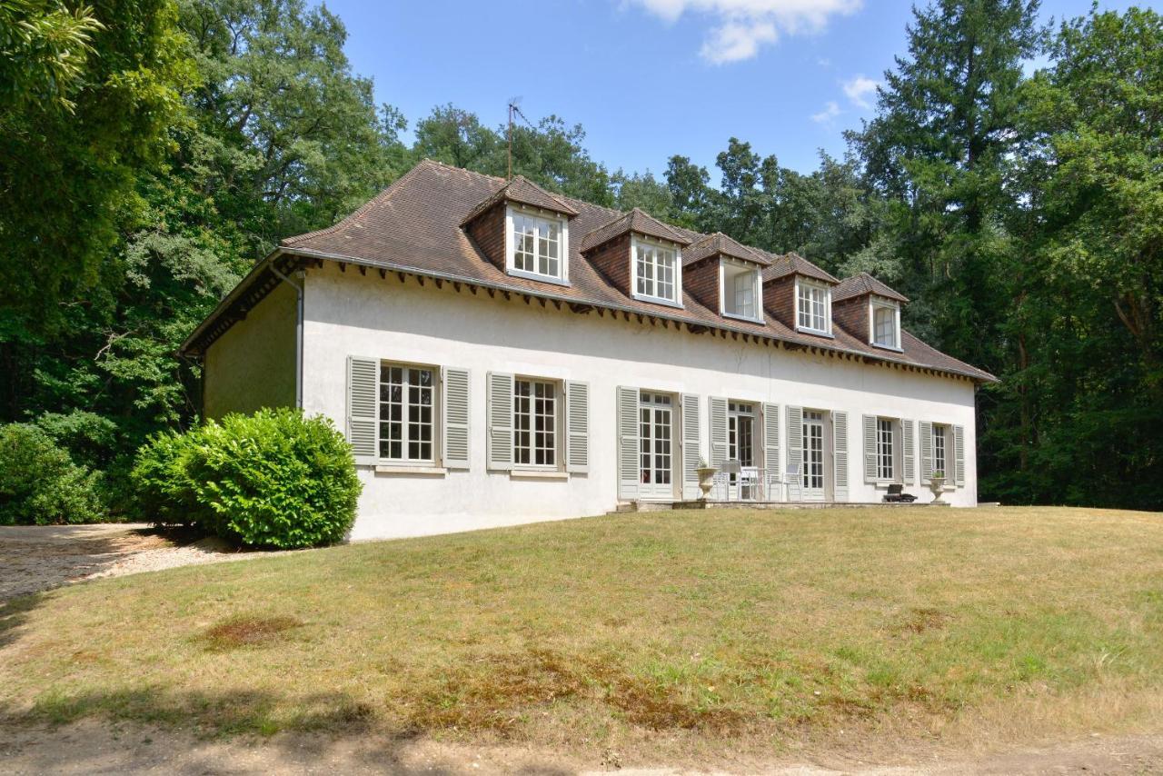 La Genetiere - Grande Maison Avec Etang En Sologne Mery-es-Bois المظهر الخارجي الصورة