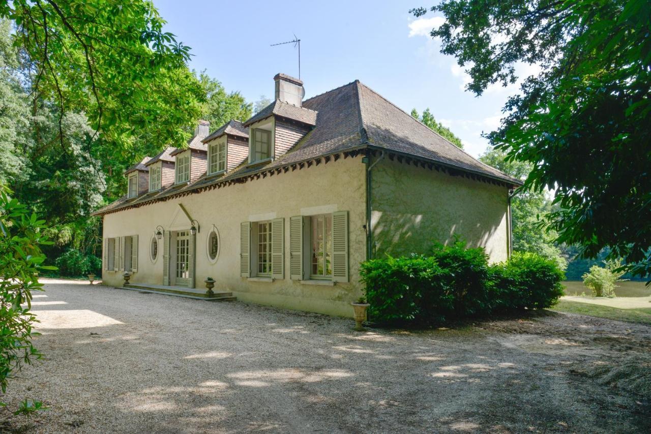 La Genetiere - Grande Maison Avec Etang En Sologne Mery-es-Bois المظهر الخارجي الصورة